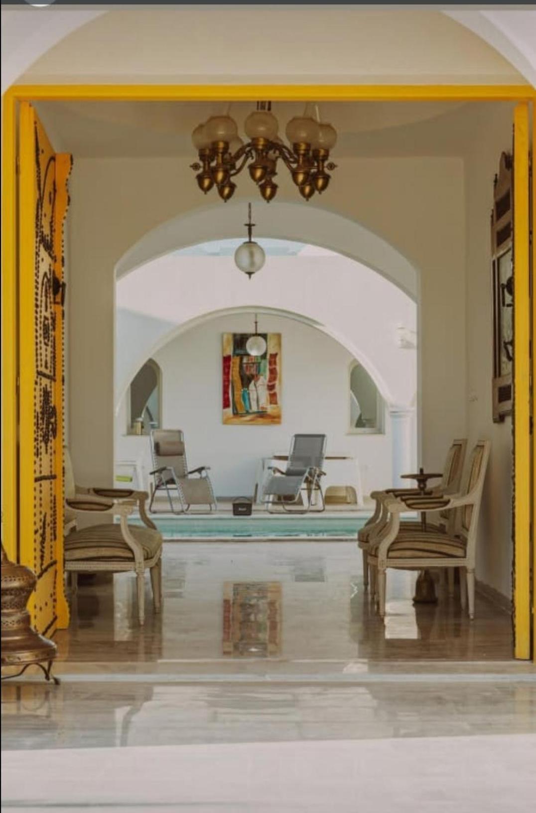 Musk De Djerba Suite Aziz Avec Piscine Temlale Экстерьер фото