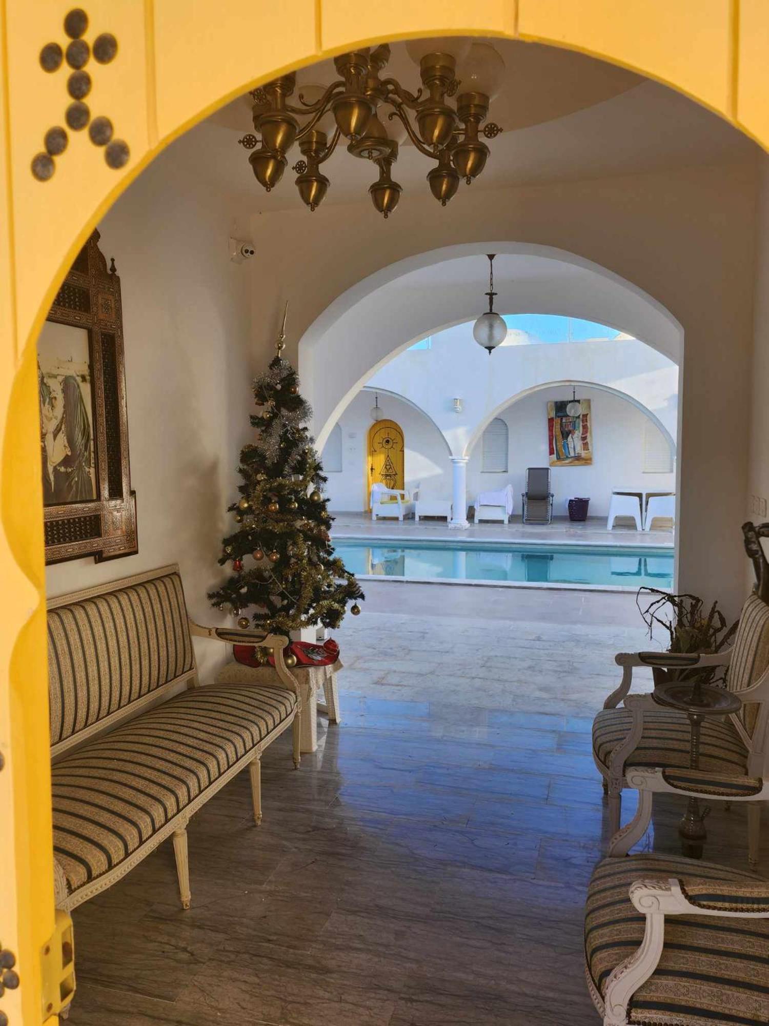 Musk De Djerba Suite Aziz Avec Piscine Temlale Экстерьер фото
